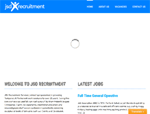 Tablet Screenshot of jsdrecruitment.com